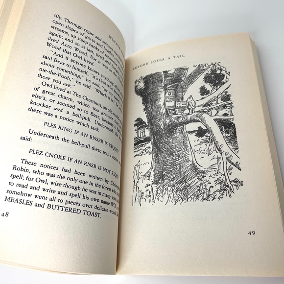 Vintage Pooh’s Library 4 Book Box Set 1992 by AA Milne, Ernest H Shepard - Picture 8 of 11